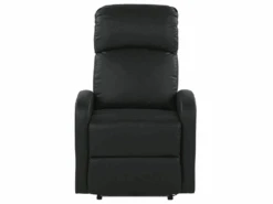 Fauteuil De Relaxation En Cuir PU Noir Avec LEDs Et Port USB VIRRAT -Deco.fr Soldes Boutique fauteuil 16613481