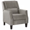 Fauteuil De Relaxation En Velours Gris EGERSUND -Deco.fr Soldes Boutique fauteuil 16613527