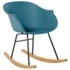 Chaise à Bascule Bleu-vert HARMONY -Deco.fr Soldes Boutique fauteuil 16681919