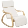 Fauteuil à Bascule Ivoire WESTON -Deco.fr Soldes Boutique fauteuil 16682377
