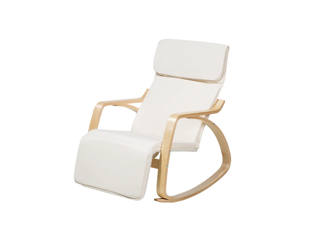 Fauteuil à Bascule Ivoire WESTON 4 Fauteuil à Bascule Ivoire WESTON – Image 4