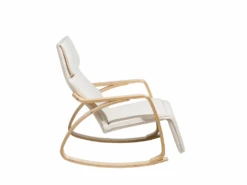 Fauteuil à Bascule Ivoire WESTON 14 Fauteuil à Bascule Ivoire WESTON -Deco.fr Soldes Boutique fauteuil 16682385