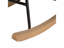 Fauteuil à Bascule En Velours Gris Clair OXIE -Deco.fr Soldes Boutique fauteuil 16682559