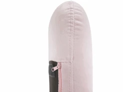 Chaise à Bascule En Velours Rose ELLAN -Deco.fr Soldes Boutique fauteuil 16683037