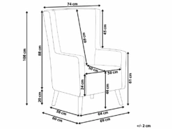 Fauteuil Bergère Jaune ONEIDA -Deco.fr Soldes Boutique fauteuil 16683941 1