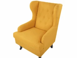 Fauteuil Bergère Jaune ALTA -Deco.fr Soldes Boutique fauteuil 16685921