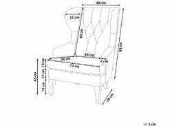 Fauteuil En Velours Beige ALTA 11 Fauteuil En Velours Beige ALTA -Deco.fr Soldes Boutique fauteuil 16686441