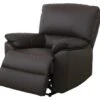 Fauteuil Relax électrique En Cuir MARCIS - Marron -Deco.fr Soldes Boutique fauteuil 173225