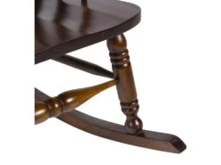 FLAMINGO - Fauteuil à Bascule En Bois D'acajou Couleur Marron -Deco.fr Soldes Boutique fauteuil 17597871