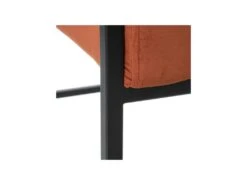 Fauteuil Terracotta Velours/Métal - JYAMITI -Deco.fr Soldes Boutique fauteuil 17628477