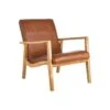 Fauteuil Teck Et Coussins Cuir Cognac - ESSAOUIRA N°3 11 Fauteuil Teck Et Coussins Cuir Cognac - ESSAOUIRA N°3 -Deco.fr Soldes Boutique fauteuil 17628743