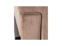 Fauteuil Taupe Velours/Métal - JYAMITI -Deco.fr Soldes Boutique fauteuil 17628823