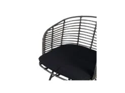 Fauteuil Rotin Gris/Métal - PAVY 10 Fauteuil Rotin Gris/Métal - PAVY -Deco.fr Soldes Boutique fauteuil 17636623