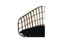 Fauteuil Rotin Marron/Métal - CARAMELO -Deco.fr Soldes Boutique fauteuil 17636735