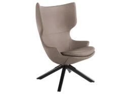 Fauteuil Pivotant En Croûte De Cuir 5072 ANGEL CERDA