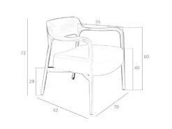 Fauteuil En Croûte De Cuir De Vison 5082 ANGEL CERDA 14 Fauteuil En Croûte De Cuir De Vison 5082 ANGEL CERDA -Deco.fr Soldes Boutique fauteuil 18430237