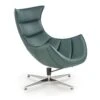 Fauteuil Design En Cuir Reconstitué 86 Cm X 84 Cm X 96 Cm - Vert -Deco.fr Soldes Boutique fauteuil 18836417