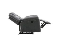 Fauteuil Relax électrique En Tissu Gris BUROLO -Deco.fr Soldes Boutique fauteuil 18878005