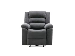 Fauteuil Relax électrique En Tissu Gris BUROLO -Deco.fr Soldes Boutique fauteuil 18878007