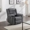 Fauteuil Relax électrique En Tissu Gris BUROLO 8 Fauteuil Relax électrique En Tissu Gris BUROLO -Deco.fr Soldes Boutique fauteuil 18878011