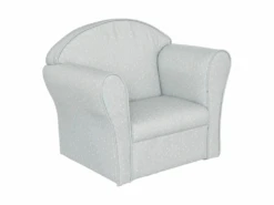 Fauteuil D'enfant En Coton/bois Coloris Vert - Longueur 50 X Profondeur 39 X Hauteur 44 Cm
