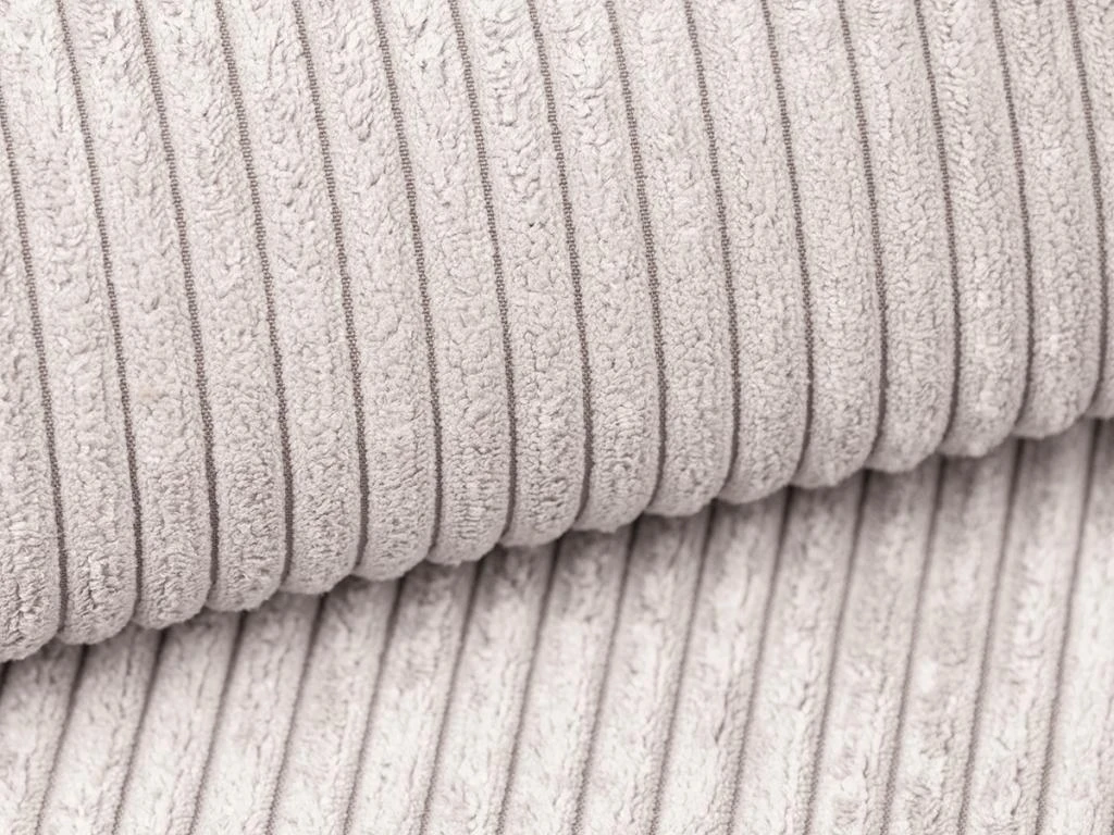 Fauteuil En Velours Côtelé Beige AMELIA 5 Fauteuil En Velours Côtelé Beige AMELIA – Image 5