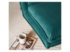 Nala - Chauffeuse Convertible 1 Place En Velours - Couleur - Bleu Canard 12 Nala - Chauffeuse Convertible 1 Place En Velours - Couleur - Bleu Canard -Deco.fr Soldes Boutique fauteuil 19550145