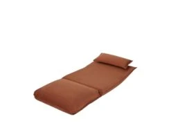 Nala - Chauffeuse Convertible 1 Place En Velours - Couleur - Rouille 18 Nala - Chauffeuse Convertible 1 Place En Velours - Couleur - Rouille -Deco.fr Soldes Boutique fauteuil 19550177