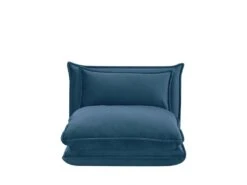 Nala - Chauffeuse Convertible 1 Place En Velours - Couleur - Bleu Foncé 15 Nala - Chauffeuse Convertible 1 Place En Velours - Couleur - Bleu Foncé -Deco.fr Soldes Boutique fauteuil 19550211