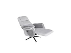Fauteuil Pivotant Relax électrique Gris - ZENIA -Deco.fr Soldes Boutique fauteuil 19815581