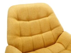 Fauteuil En Tissu Jaune Moutarde LUOSTO 10 Fauteuil En Tissu Jaune Moutarde LUOSTO -Deco.fr Soldes Boutique fauteuil 19824133
