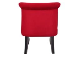 Fauteuil Crapaud MELOSIA - Velours Rouge 8 Fauteuil Crapaud MELOSIA - Velours Rouge -Deco.fr Soldes Boutique fauteuil 199039