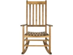 Fauteuil à Bascule Pour L'extérieur TEAK 66 X 85 X 113 Cm - Shasta