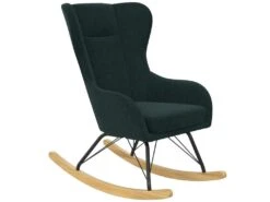Chaise D'appoint En Lin Bleu -Deco.fr Soldes Boutique fauteuil 21481053