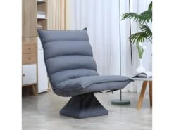 Fauteuil Lounge SARAGOSSE Gris 6 Fauteuil Lounge SARAGOSSE Gris -Deco.fr Soldes Boutique fauteuil 21988835