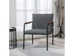 Fauteuil Néo-retro PINTO Noir -Deco.fr Soldes Boutique fauteuil 21988865