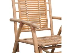 Chaise à Bascule En Bambou -Deco.fr Soldes Boutique fauteuil 22017673