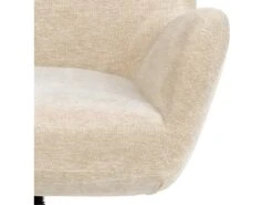 Talgarth Fauteuil Relax Avec Tabouret, Crème, Noir. -Deco.fr Soldes Boutique fauteuil 22046385