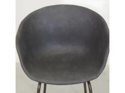 Fauteuil En Polyuréthane Camel Et Gris -Deco.fr Soldes Boutique fauteuil 22116495
