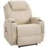 Fauteuil De Relaxation éléctrique Massant Inclinable CHARLOTTE Crème -Deco.fr Soldes Boutique fauteuil 22126315