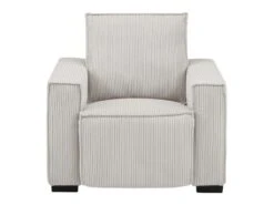 Fauteuil Relax électrique En Velours Cotelé Gris Clair AMELIO -Deco.fr Soldes Boutique fauteuil 22151749