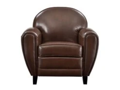 Fauteuil Club Marron