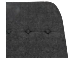 Chaise à Bascule Avec Repose-pied Gris Foncé Tissu -Deco.fr Soldes Boutique fauteuil 22412783