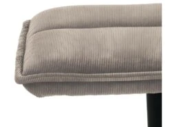 Blizzard Fauteuil Lounge Avec Tabouret Beige, Noir. -Deco.fr Soldes Boutique fauteuil 22414711