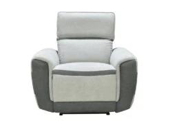 Fauteuil Relax électrique En Tissu Gris Clair ORIETTO 14 Fauteuil Relax électrique En Tissu Gris Clair ORIETTO -Deco.fr Soldes Boutique fauteuil 22805949