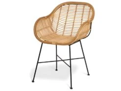 Fauteuil En Rotin Tressé MYSORE - Naturel -Deco.fr Soldes Boutique fauteuil 280033