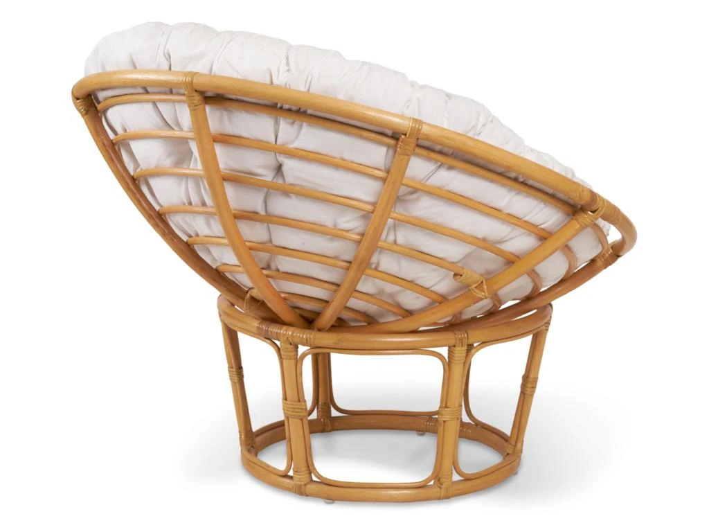 Fauteuil Rond En Rotin AKAROA - Coloris Miel 4 Fauteuil Rond En Rotin AKAROA - Coloris Miel â Image 4