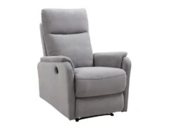 Fauteuil Relax électrique En Tissu ONESTI II - Gris Clair 15 Fauteuil Relax électrique En Tissu ONESTI II - Gris Clair -Deco.fr Soldes Boutique fauteuil 302013