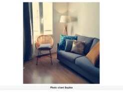 Fauteuil En Rotin Tressé MYSORE - Naturel -Deco.fr Soldes Boutique fauteuil 332639