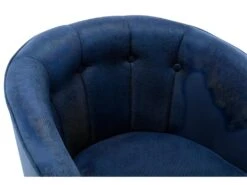 Fauteuil Cabriolet En Tissu GRAPE - Bleu 9 Fauteuil Cabriolet En Tissu GRAPE - Bleu -Deco.fr Soldes Boutique fauteuil 368977